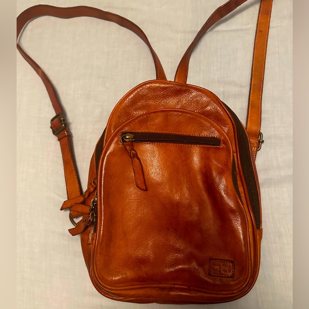 Bed Stu “Dominique” small leather backpack